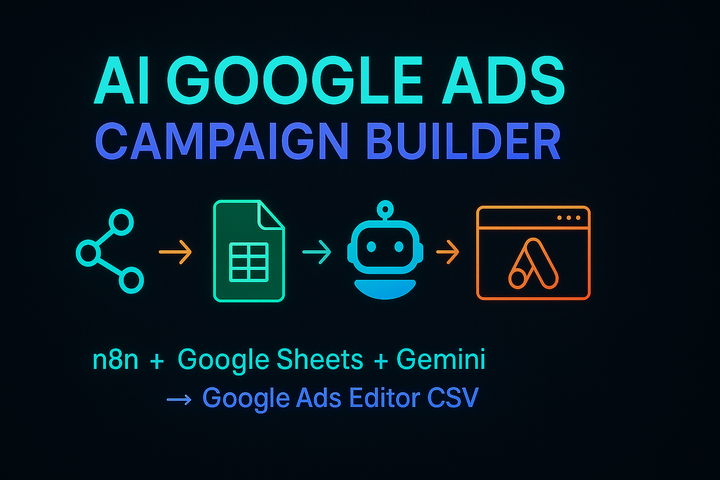 Automate Bulk Google Ads Search Campaigns N8N